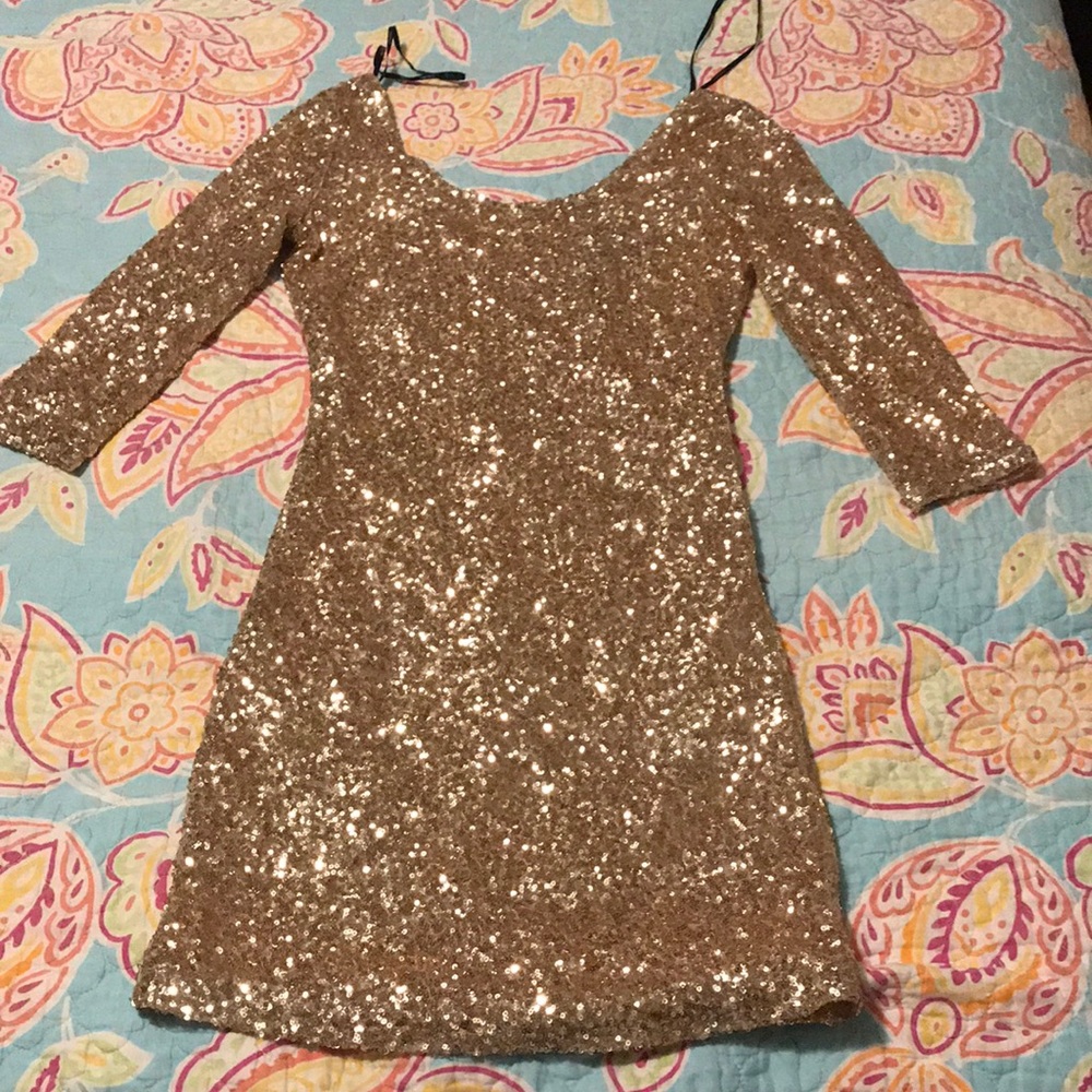 Sequin F21 dress